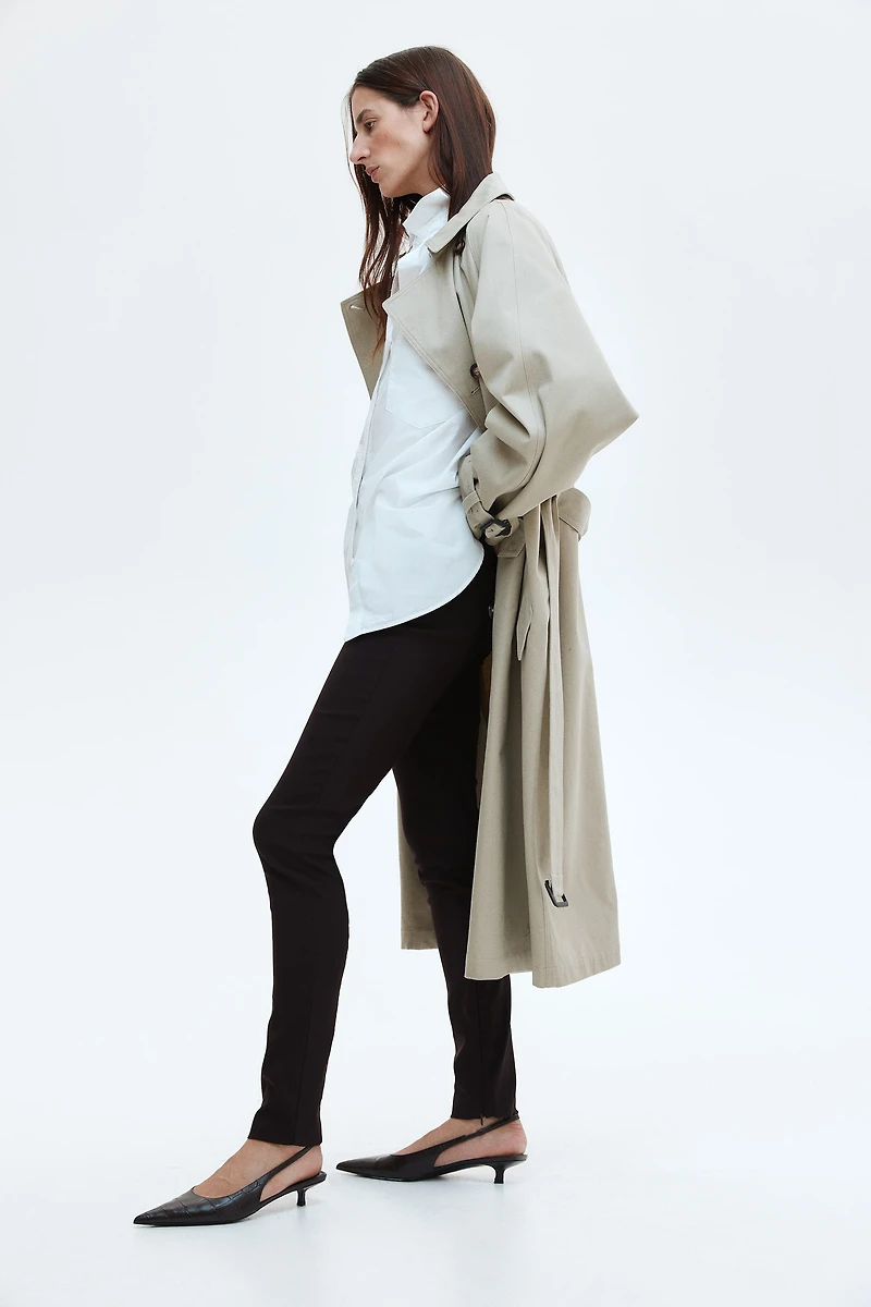 Pantalon à fermeture éclair au bas