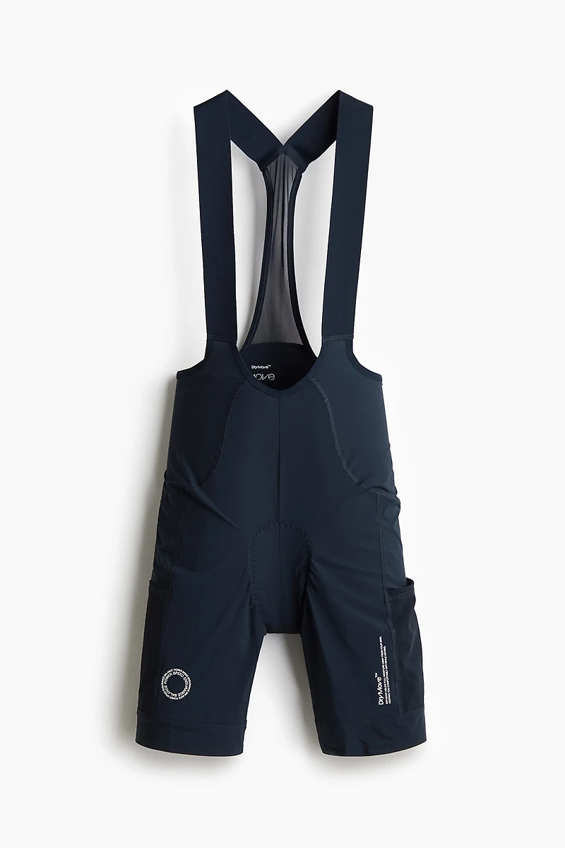 Mid-Length Cycling Bib Shorts with DryMove™