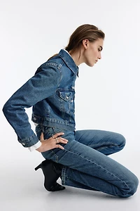 Slim Straight High Waist Jeans