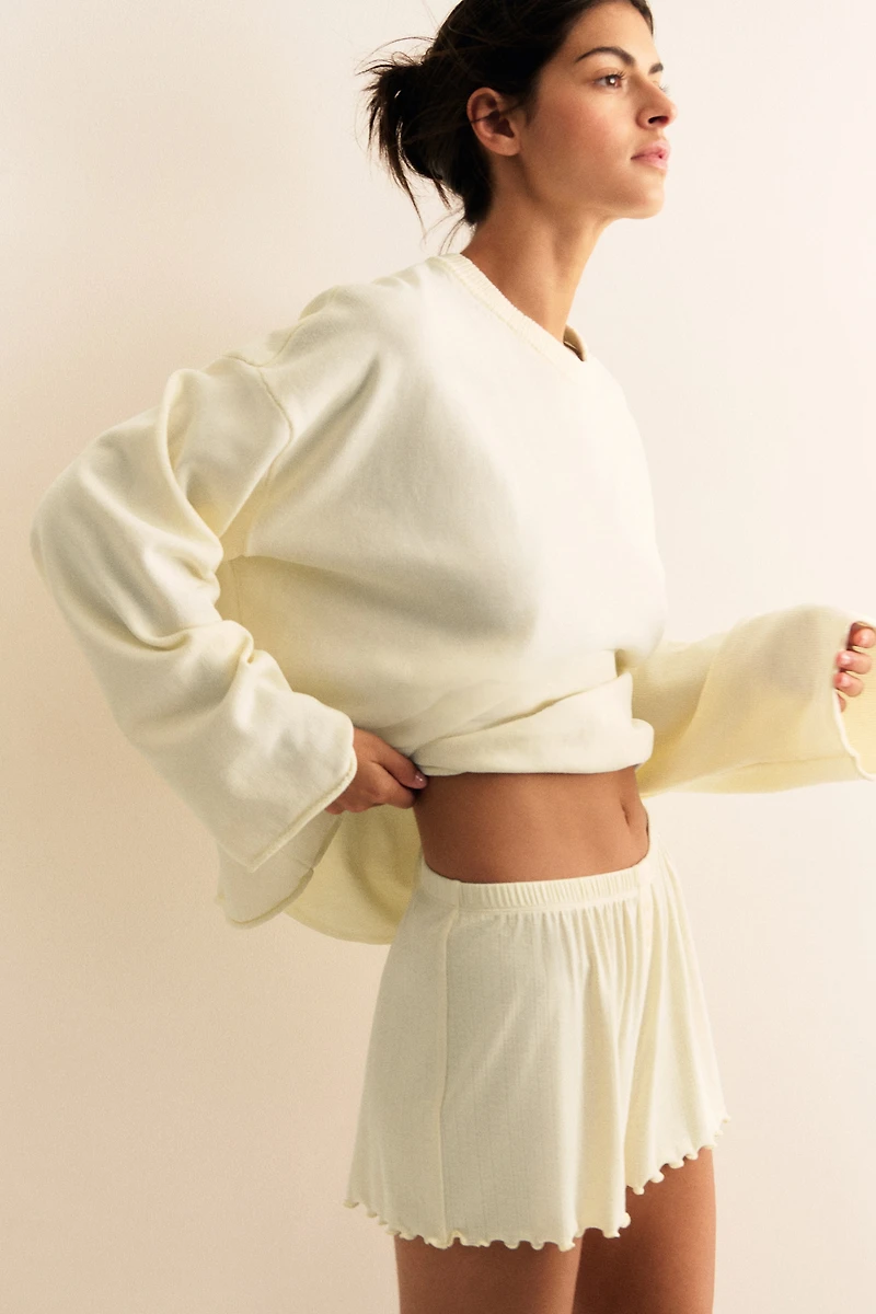 2-Pack Pointelle Pajama Shorts