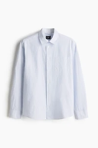 Regular Fit Poplin Shirt