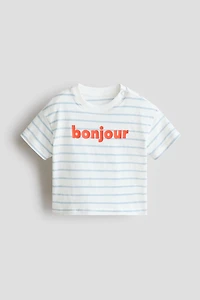 Printed Cotton T-Shirt