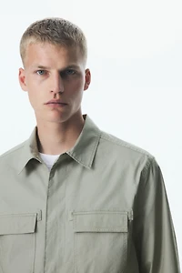 Regular-Fit Utility Overshirt