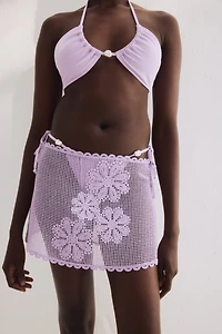 Crochet-Look Beach Skirt