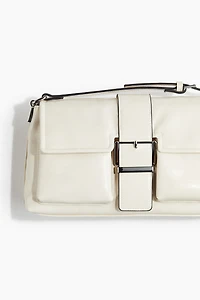 Sac bandoulière en tissu enduit
