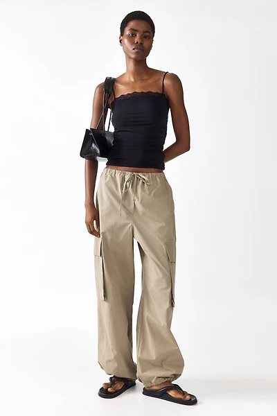 Lace-Trimmed Camisole Top