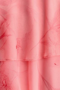 Asymmetric Chiffon Dress