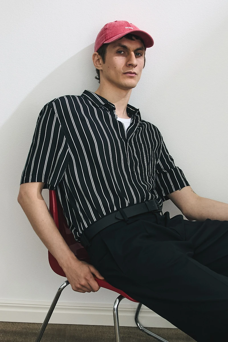 Regular-Fit Short-Sleeved Shirt