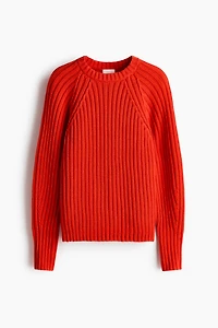 Rib-Knit Sweater