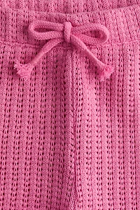 Textured-Knit Shorts