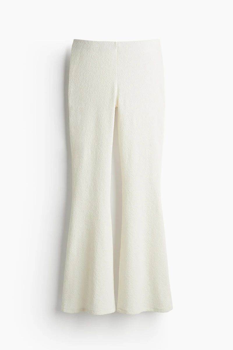 Pantalon en jersey texturé