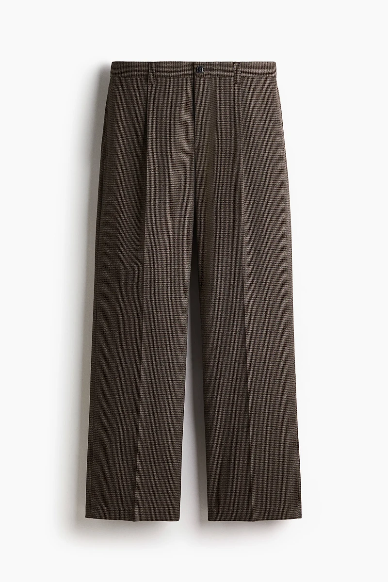 Pantalon de costume coupe décontractée