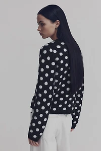 Chandail en tricot jacquard