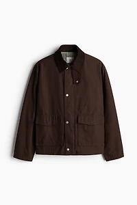 Regular Fit Canvas Jacket