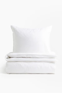 Enveloppe de couette lit simple en lin mélangé