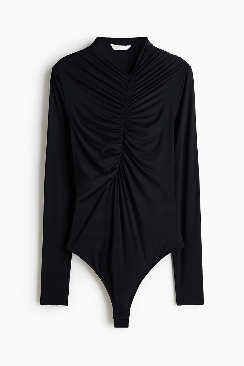 Maillot Tanga à effet drapé