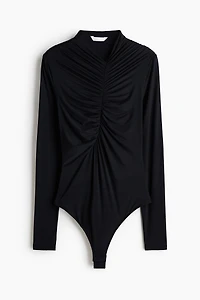 Maillot Tanga à effet drapé