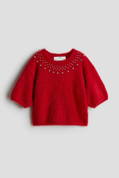 Short-Sleeved Sweater