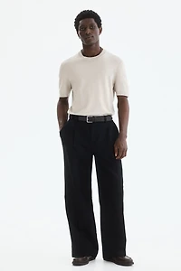 Slim-Fit Knit T-Shirt