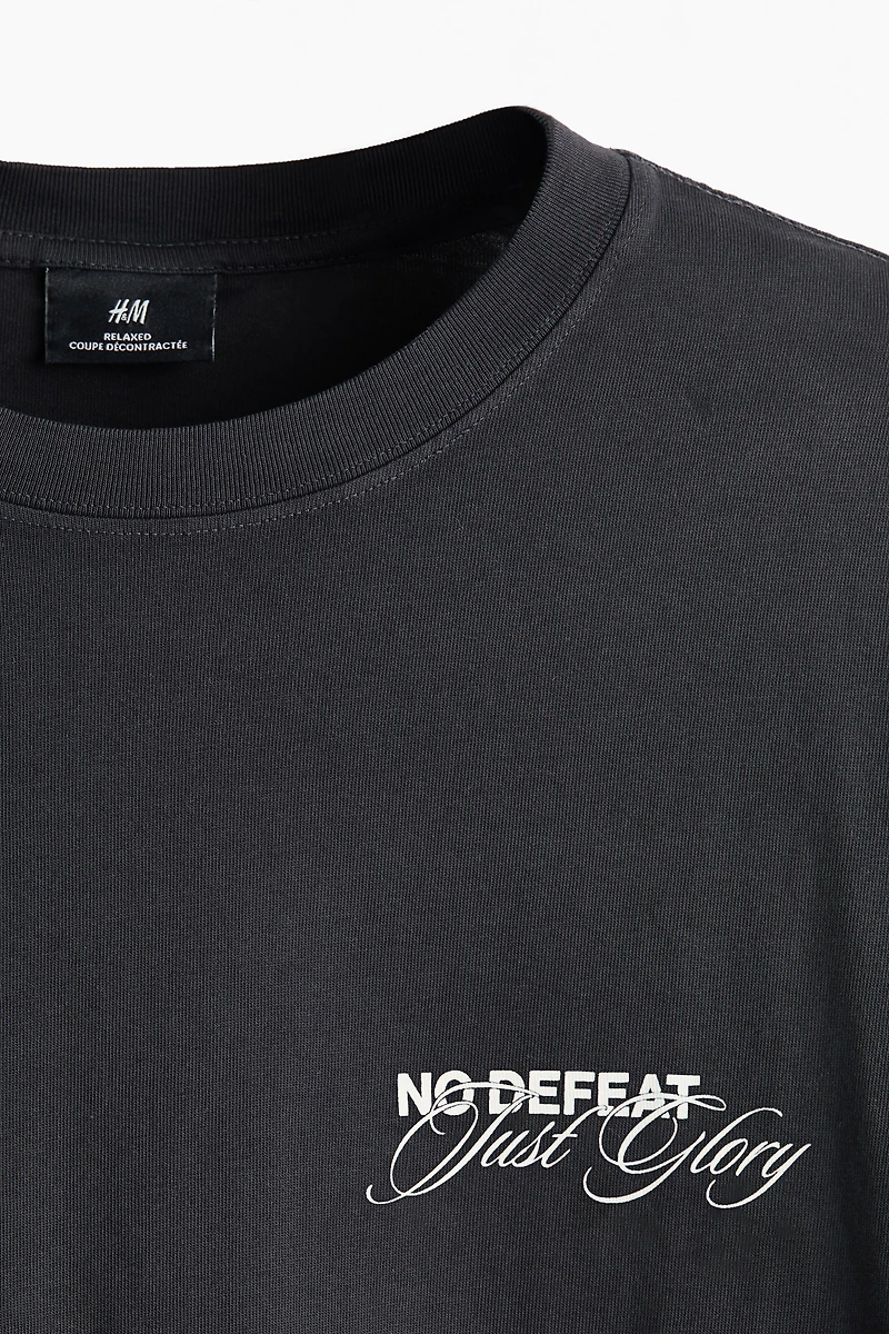 T-shirt imprimé Coupe Flottante