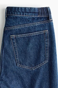 MAMA Wide Low Studded Jeans