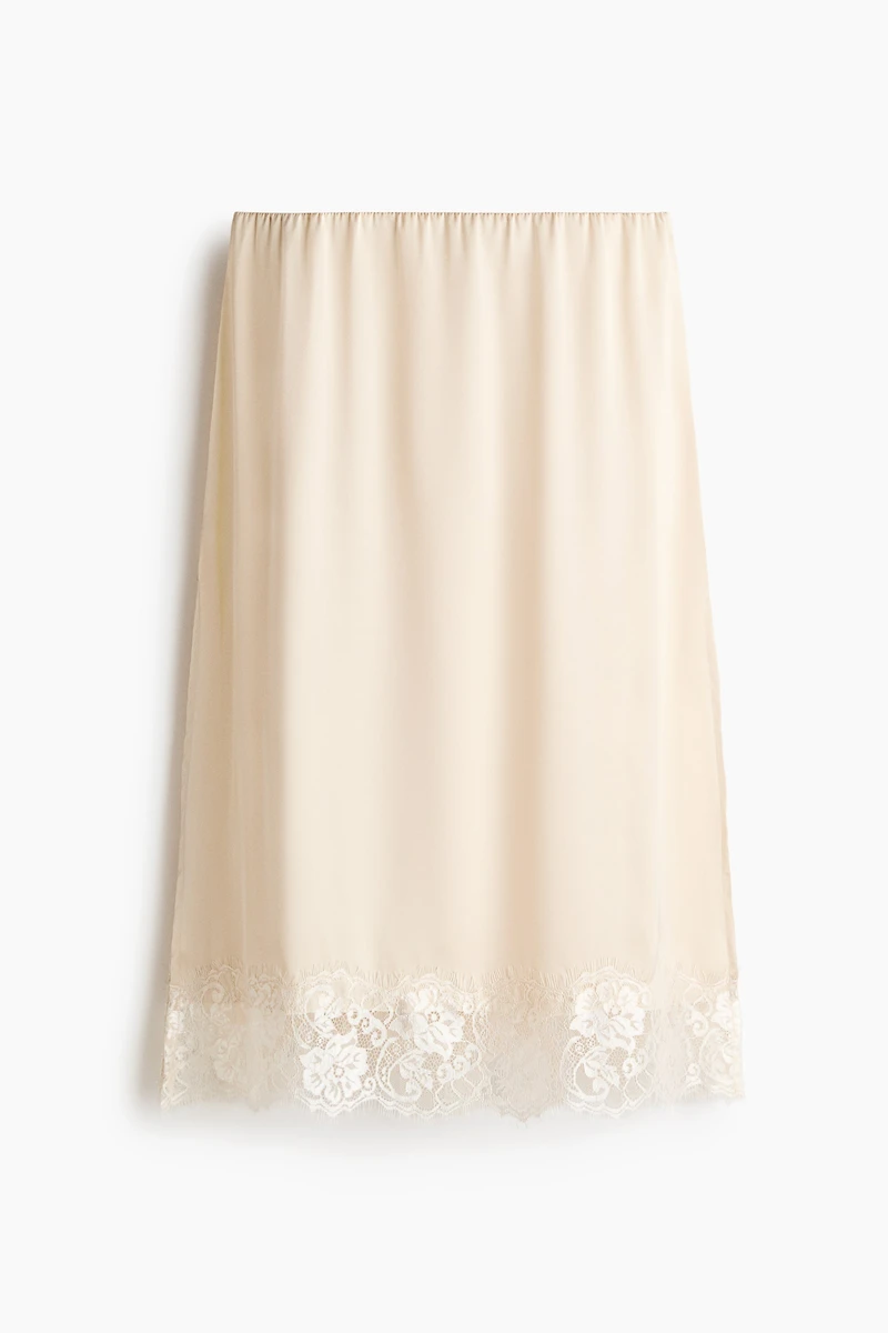 Jupe avec dentelle