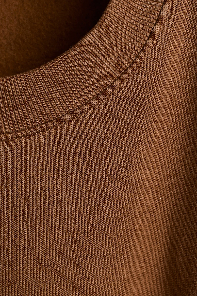 Brushed-Inside Sweatshirt