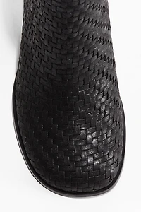 Braided Ankle Boots