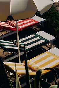 Striped Cotton Beach Towel