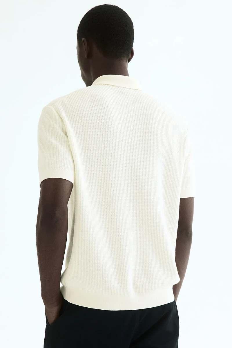 Regular-Fit Knit Polo Shirt