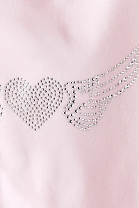 T-shirt avec motif ornementé