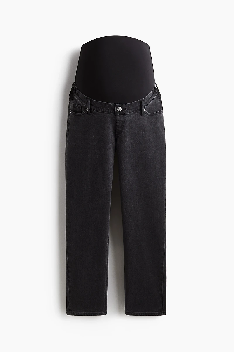 MAMA Straight Ankle Jeans