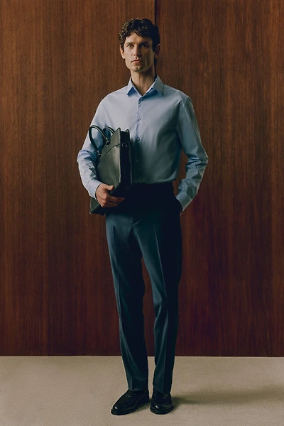 Slim-Fit Stretch Shirt