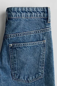 Short ample en denim