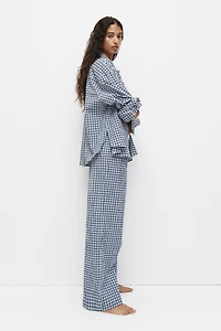 Pyjama en crépon de coton