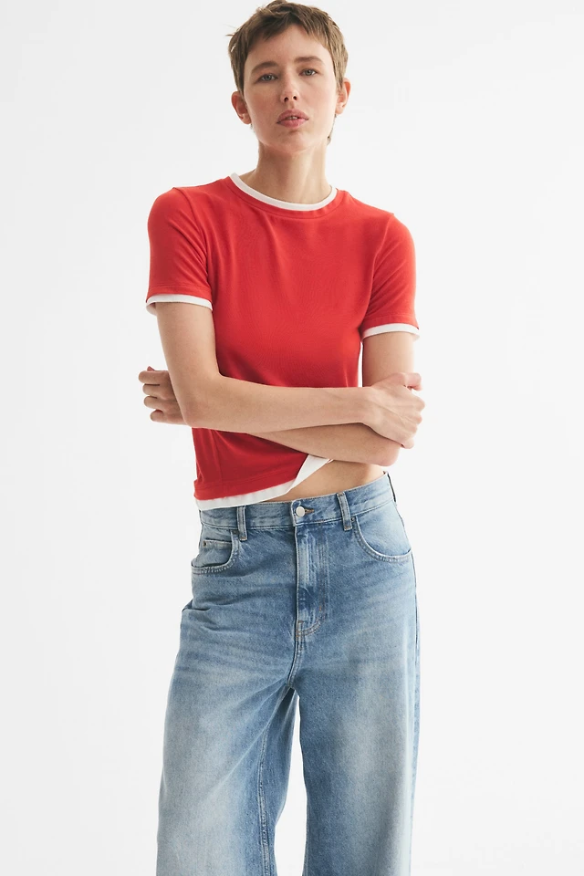 Layered-Look T-Shirt