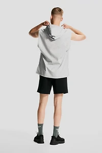 Regular-Fit Sleeveless Sports Hoodie with DryMove™