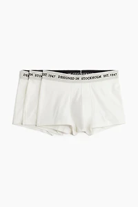 Lot de 3 caleçons boxeurs Lycra🅫 courts