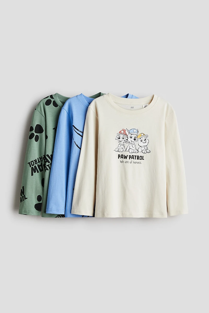 3-pack Long-sleeved T-shirts