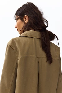 Cotton Twill Shacket