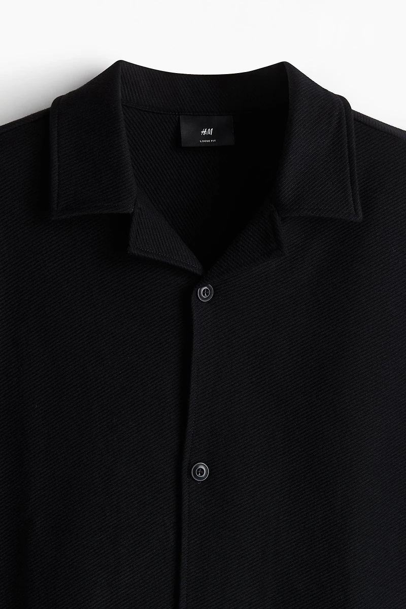 Loose-Fit Brushed Resort Shirt