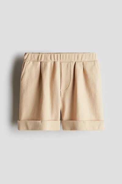 Loose-Fit Cotton Jersey Shorts