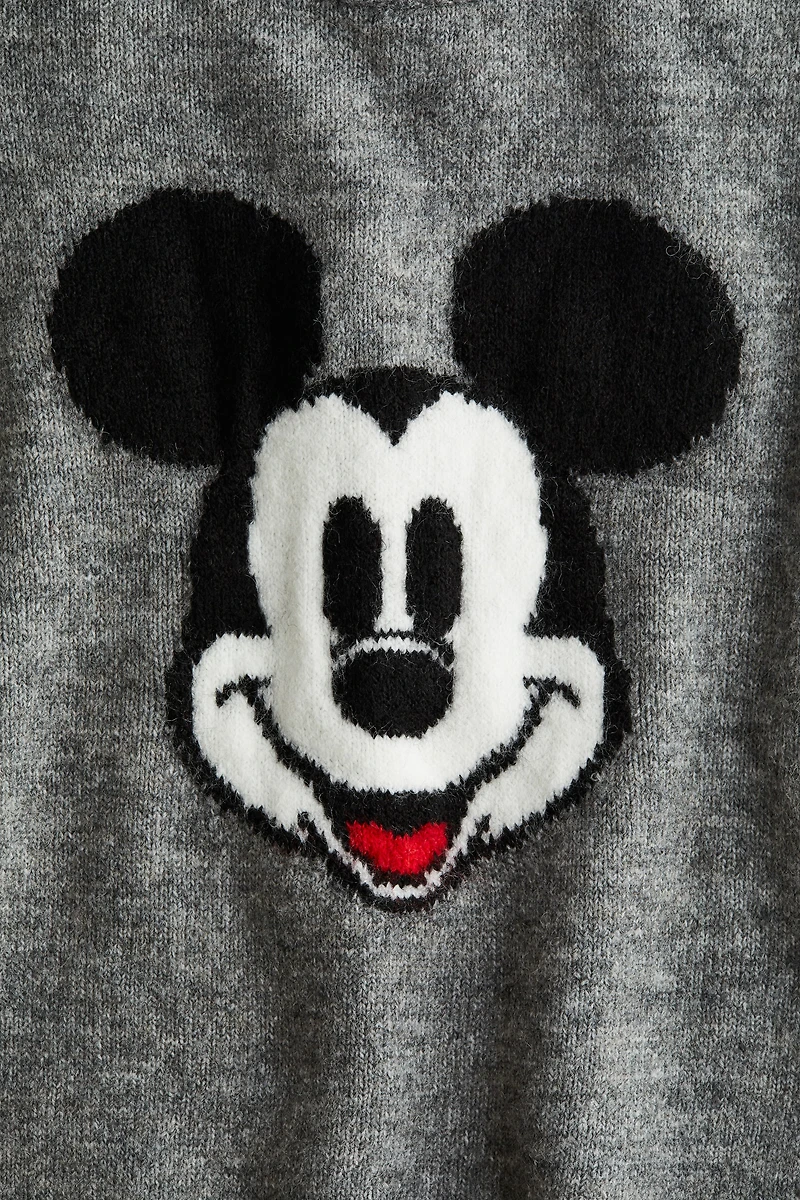 Jacquard-Knit Sweater