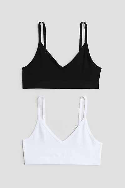 2-pack V-Neck Short Tops