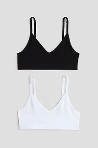 2-pack V-Neck Short Tops