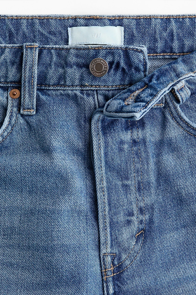 Denim Bermuda Shorts
