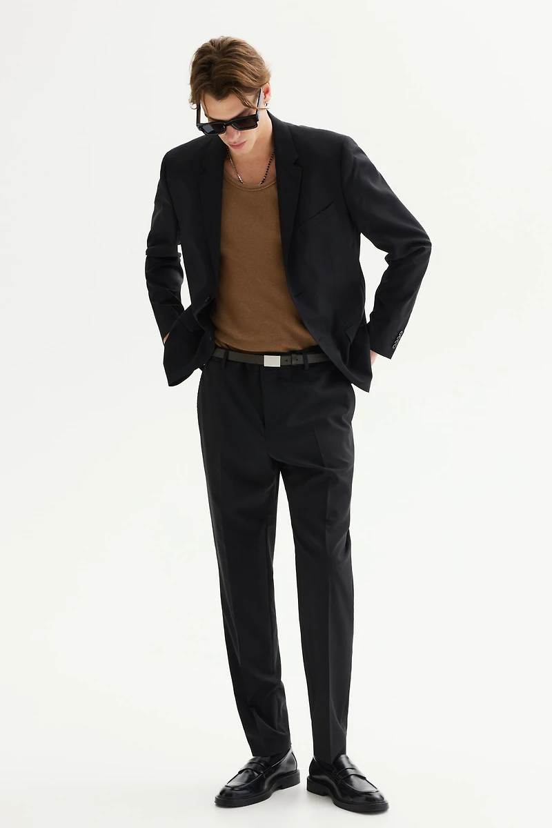 Slim Fit Wool-Blend Jacket