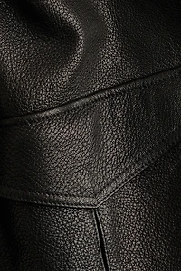 Peplum Leather Jacket