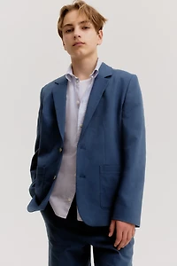 Linen-Blend Suit
