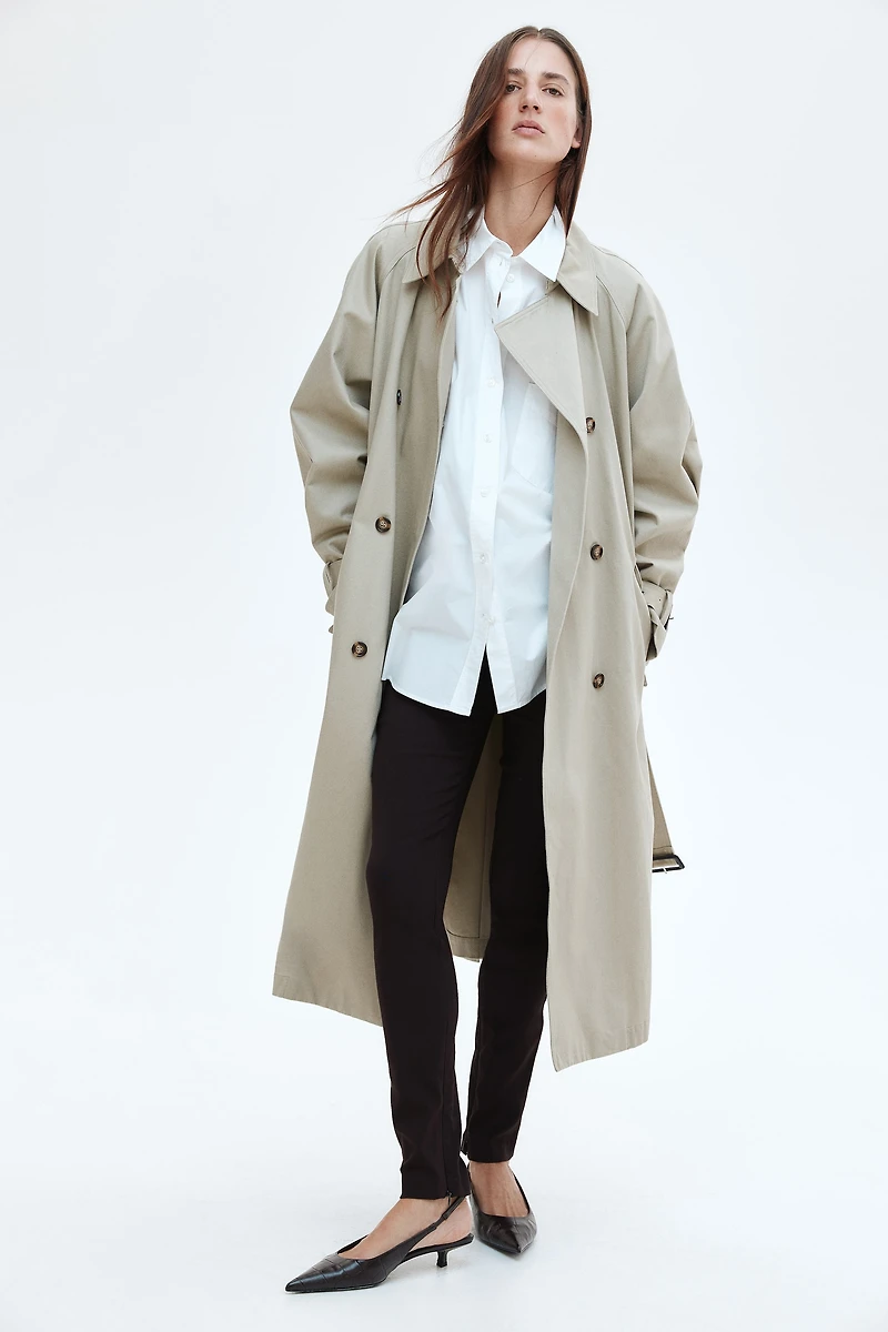 Pantalon à fermeture éclair au bas